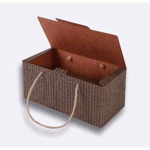 Custom Printed Gable Boxes Paper Lunch Packaging with Unique Designs