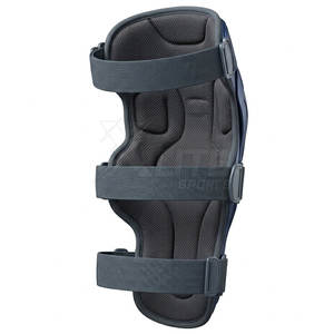 อุปกรณ์ป้องกันเข่าสำหรับขี่มอเตอร์ไซค์แบบหนา ระบายอากาศได้ดี ปรับขนาดได้ พร้อมแถบตีนตุ๊กแก สำหรับขี่จักรยานยนต์และจักรยาน ใช้ได้ทั้งชายและหญิง - Product Image 4