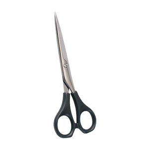Ciseaux de coiffure professionnels en acier inoxydable à manche en plastique pour droitiers, pour manucure, pédicure et effilage des cheveux - Product Image 1