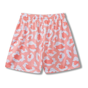 Pantalones Cortos Deportivos de Malla de Poliéster de Alta Calidad con Logotipo Personalizado, para Hombre, Cintura Media, Estilo Jogger, 5 Pulgadas de Entrepierna, Cierre con Cordón Ajustable, Resistentes al Viento - Product Image 2