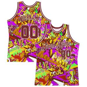 Personnalisé entièrement Sublimation2025 Offre Spéciale maillots en gros personnalisé équipe cousue maillot de basket-ball américain - Product Image 3