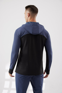 เสื้อแจ็คเก็ตกันลมสำหรับผู้ชายแบบสปอร์ตกลางแจ้ง OEM สกรีนโลโก้ได้  ไซส์ใหญ่ น้ำหนักเบา ระบายอากาศได้ดี พร้อมคุณสมบัติกันลม - Product Image 5