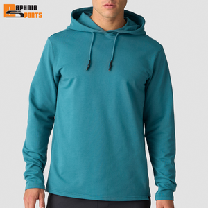 Sudadera con Capucha Ligera Premium para Hombre, Color Liso, Estilo Urbano, con Logotipo Personalizado, Unisex, Informal - Product Image 1