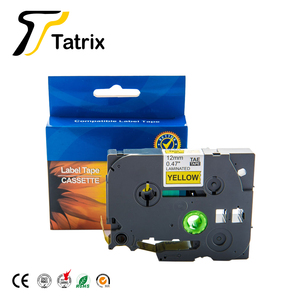 Cartouche de ruban adhésif Tatrix TZe-231 TZc-131 TAe-631 TZe-232 TAe-335 12 mm x 8 mm compatible avec <span class=keywords><strong>Brother</strong></span> <span class=keywords><strong>PT</strong></span>-200 <span class=keywords><strong>PT</strong></span>-1000 - Product Image 6