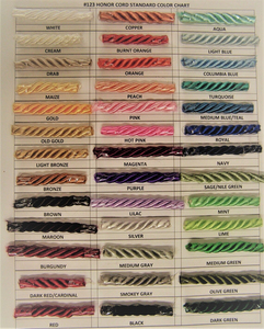 Cordon de graduation en polyester solide de haute qualité, frange décorative durable pour sacs imperméables - Product Image 4