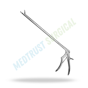 Rongeurs discaires antérieurs 13 pouces 330 mm, instrument chirurgical de colonne vertébrale, à morsure droite avec dents de 4 mm et 6 mm - Product Image 4