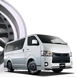 Jantes en alliage <span class=keywords><strong>d</strong></span>'aluminium forgé sur mesure RT-X 2 pièces à 10 rayons croisés pour TOYOTA HIACE Ford VW Mitsubishi 17x6.5 H/P.C.<span class=keywords><strong>D</strong></span> 6/139.7 - Product Image 2