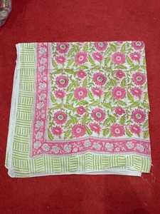 Beautiful Hand Block Print Long Womens Shawl Sanganeri Cotton <b>Sarong</b> Handmade Floral Decorative Duppata Indian Beach - Product Image 6
