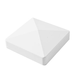 Set of 2 White Vinyl Routed <b>Fence</b> <b>Caps</b> with Line <b>Post</b> Fencing Trellis & Gates - Product Image 5