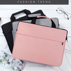 Customized Branded Crossbody <b>Briefcase</b> Lightweight Luxury Custom Inch Unisex Waterproof Laptop Bag - Product Image 4