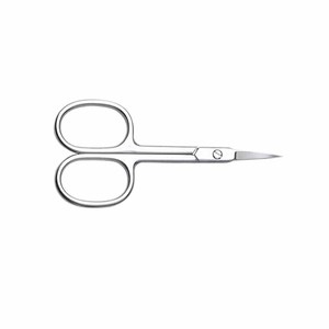 Manicure <b>Scissors</b> Stainless Steel Straight Blade Sharp Tip Round Handle Durable <b>For</b> <b>Nail</b>, eyebrow - Product Image 1