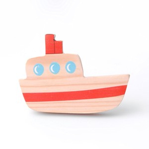 Wholesale Decorative Pine Wood Durable Kids Drawer <b>Knobs</b> Cabinet <b>Dresser</b> Pulls Ship Shape Cupboard <b>Knobs</b> - Product Image 1