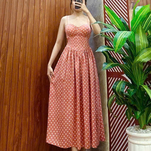 Vestido Maxi Sexy de Manga Corta para Mujer, Diseño Sencillo y Sólido, Cintura Natural, de Seda Lavable, Combinación Perfecta de Elegancia y Comodidad - Product Image 2