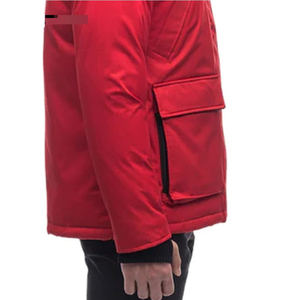 Men's High Quality Winter Parkas Long Sleeve Hooded Jackets <b>Coats</b> Cotton Filled Zipper Closure <b>Plus</b> <b>Size</b> L-7XL Stand High Street - Product Image 3
