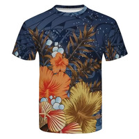 T-shirt d'été en denim 100 % coton pour homme, coupe classique, manches courtes, col rond, décontracté, écologique, imprimé, teint uni, haute qualité