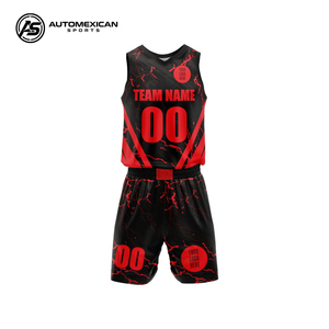 Conjunto de Camisetas y Pantalones Cortos de Baloncesto Personalizados para Hombre, Ropa Deportiva Transpirable de Poliéster, Fabricante de Uniformes de Baloncesto OEM ODM - Product Image 1