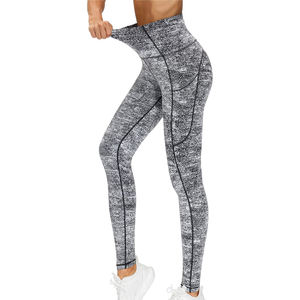 Leggings Deportivos de Cintura Alta sin Costuras para Mujer, Pantalones para Gimnasio, Fitness, Running, Jogging, para Chicas, Venta al Por Mayor - Product Image 4