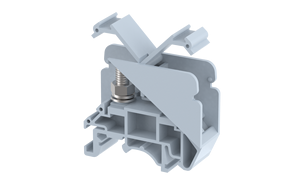 KBTM5-15C Push-in Connection 11-20 AWG 4ขั้วทองเหลืองติดต่อ100A - Product Image 1