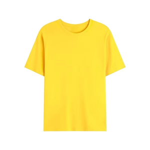 Camiseta informal ajustada para hombre, con lavado ácido, de poliéster y algodón, cuello redondo, manga corta, lavada con piedras, disponible en varios tamaños - Product Image 5