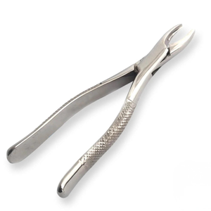 คีมถอนฟันแบบใช้มือ # เครื่องมือถอนฟันสแตนเลสเกรดผ่าตัด 1S พร้อมด้ามจับตามหลักสรีรศาสตร์ ได้รับการรับรองมาตรฐาน CE - Product Image 1