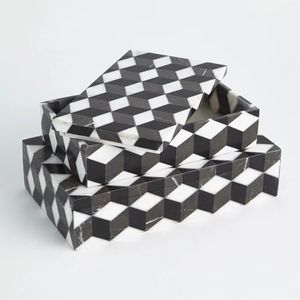 Traditional Bone Inlay Storage <b>Box</b> With <b>Removable</b> Inner For Living Room Display At Affordable Price - Product Image 3