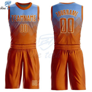 Custom Breathable Plus Size Basketball Jersey Shorts Set Sublimation Printed Team Uniform Sleeveless Quick Dry Sports - Product Image 6