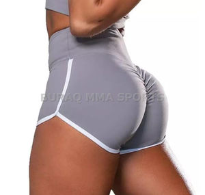 Pantalones cortos de verano para correr y hacer ejercicio para mujer, pantalones cortos deportivos informales a cuadros de secado rápido - Product Image 3