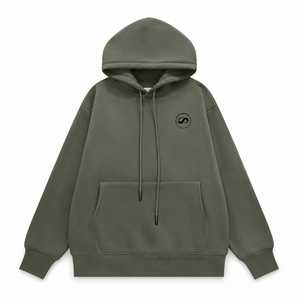Prix de gros – Sweat à capuche décontracté pour homme, hiver, avec poches, en molleton 100 % coton, couleur unie, haute qualité, écologique, couleurs personnalisables - Product Image 4