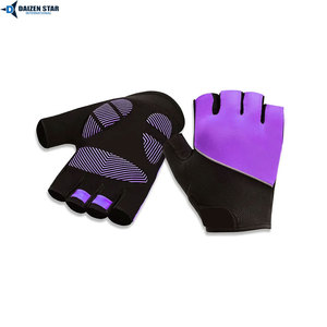 Guantes de Ciclismo de Verano con Logotipo Personalizado al por Mayor, Agarre de PU, Transpirables, Antideslizantes, Medios Dedos, para Bicicleta de Montaña - Product Image 2