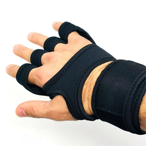 Gants de CrossFit unisexes sans doigts, résistants, confortables, pour l'entraînement en salle de sport, avec poignées antidérapantes - Product Image 3