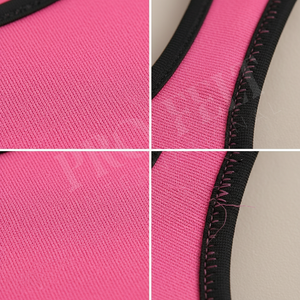 Conjunto de Bikini Deportivo de Dos Piezas con Cintura Alta, Cómodo, Personalizado OEM, Venta al por Mayor, Traje de Baño Personalizado con Espalda Cruzada, Ropa de Playa de Verano - Product Image 4