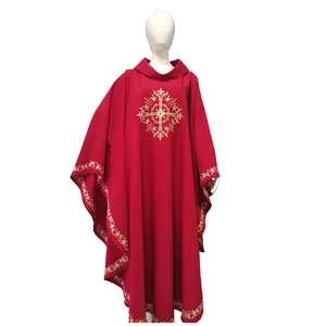 Robes de Chorale Unisexe Personnalisées en Gros, Vêtements de Chant Sans Manches en Polyester Imprimé, Service OEM - Product Image 6