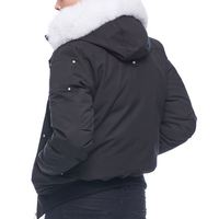 Blouson bomber matelassé fin pour homme en polyester/coton, chaud et décontracté pour l'hiver, avec fermeture éclair, style urbain moderne, confortable au quotidien