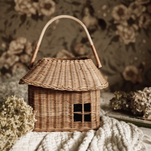 Cestas de mimbre para bebés, cestas de almacenamiento para niños, excelente precio, venta al por mayor, cestas ecológicas para el hogar - Product Image 6