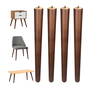 Solid Wood Minimalist Coffee <b>Table</b> <b>Legs</b> Design for Modern Furniture Clean Line <b>Table</b> Base for Living Room Durable and Stylish - Product Image 5