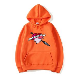 Ensemble sweat à capuche en molleton épais et chenille brodé avec patch, design 2026, logo personnalisé, haute qualité, 100 % coton, pour homme, collection automne - Product Image 5