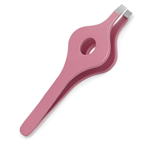 Pinzas de Precisión con Punta Fina Antiestáticas, Herramienta de Belleza para Extensión de Pestañas, Cuidado de Cejas, Aplicación Profesional de Maquillaje en Salón - Product Image 1