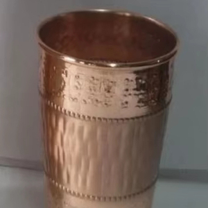 Multipurpose copper <b>glasses</b> metal tumblers for <b>water</b> juice cocktail beer use durable reusable kitchen dining bar drinkware - Product Image 1