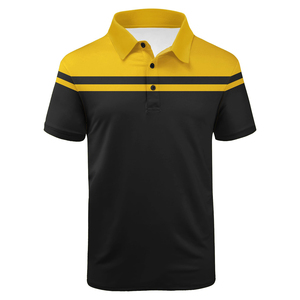 Polos Promocionales para Hombre, Camisetas de Golf con Logotipo Personalizado, Fabricante de Camisetas de Manga Corta 100% Algodón Antiarrugas para Hombre - Product Image 1