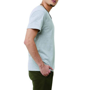 T-shirt homme imprimé sur mesure, 100% coton, couleur unie, coupe ample, fabriqué au Pakistan - Product Image 6