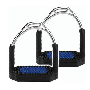 Estribos de Acero Inoxidable para Montar a Caballo a Precios Económicos al por Mayor, Nueva Llegada, Estribos Personalizados en Color - Product Image 1