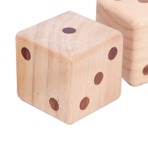 ลดราคาจากโรงงาน ลูกเต๋าไม้สนขนาดใหญ่ คุณภาพสูง หลากหลายแบบ ดีไซน์สนุกสนาน ไม่เคลือบสี เหมาะสำหรับทุกวัย - Product Image 4