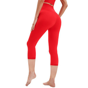 Leggings Deportivos para Mujer, Antibacterianos, Hasta el Tobillo, Cintura Alta, Sin Costuras, de Tela de Velour de Spandex/Nylon, Decorados con Diseño de Viento, para Gimnasio y Fitness - Product Image 2