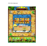 Nouvelle Machine de Jeu Vidéo Verticale XXL Africa Mario 2023 avec Monnayeur, Carte de Jeu Fire Link WMS550 POG, Fabrication Espagnole