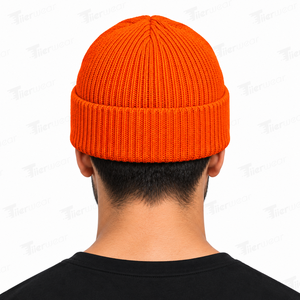 <b>Mens</b> Beanie <b>Hats</b> Grey Beanie Soft Grey Knit Fabric <b>Winter</b> Cap Relaxed Comfortable Stretch Fit for Casual Streetwear Travel - Product Image 4