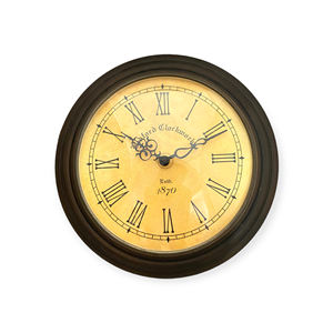 Horloge murale Art Déco moderne en bois de qualité supérieure, fonctionnant à piles, mouvement à quartz silencieux, élégante décoration de bureau - Product Image 1