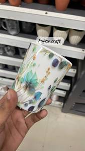 Logotipo Personalizado de Diseño Moderno para Bodas, Cerámica y Vidrio - Estilo Minimalista, Grueso, Marca FAIZA CRAFT, Mejor Precio, Proveedor de India - Product Image 4