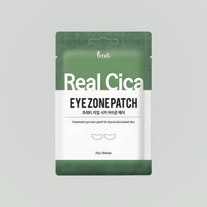 Patchs pour les yeux Prreti Real Cica Eye Zone Patch 30 feuilles, masque pour les yeux en hydrogel - Product Image 1
