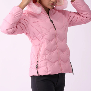 High Quality Custom Logo Women Puffer Jacket Winter Bubble Style OEM Wholesale Breathable Comfortable Women Puffer Jacket - Product Image 5