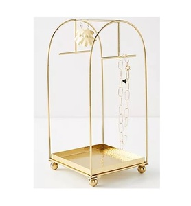 Functional Metal Jewellery Holder Stand For Home Use With Attractive Look And Useful Storage Space - Product Image 2